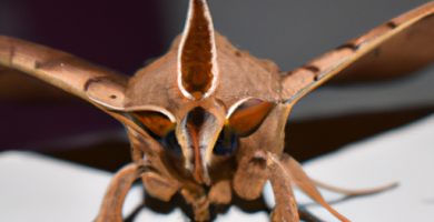 Descubre el significado espiritual de la polilla marrón