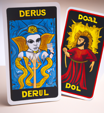 La Estrella y el Diablo Tarot