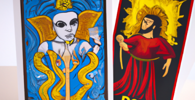 La Estrella y el Diablo Tarot