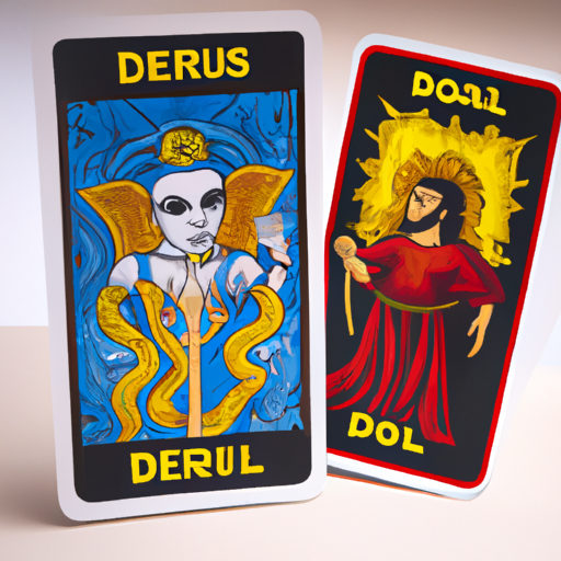 La Estrella y el Diablo Tarot